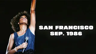 Whitney Houston | I Wanna Dance With Somebody | LIVE from San Francisco CA 1986 | IM™ Audio Remaster