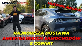 NAJNOWSZA dostawa samochodów z Ameryki! | Mustang Mach-E, AUDI RS5, FORD EDGE, VOLVO XC60, BMW X3
