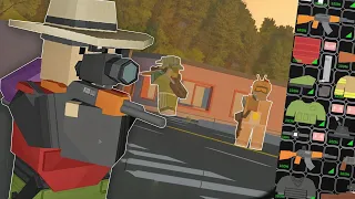 ЧУДЕСНОЕ "ВЫЖИВАНИЕ" на карте RUSSIA в UNTURNED (прочти закреп. комментарий)