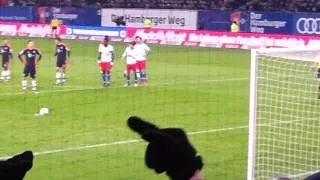 HSV - Bayern München Elfmeter Lewandowski 2016