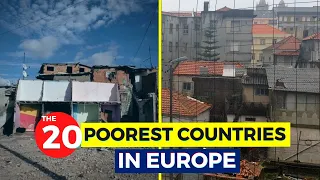 The 20 Poorest Countries In Europe...