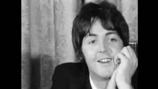 Paul McCartney and John Lennon - Apple Press Conference (May 14, 1968 New York)