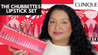 Clinique The Chubbettes Lipstick Set Review & Swatches