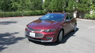 Новый Chevrolet Malibu 2016 1.5 turbo на русском