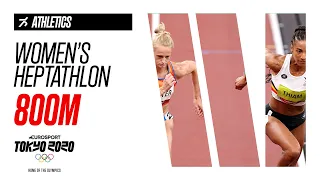 WOMEN'S HEPTATHLON - 800m | ATHLETICS Highlights | Olympic Games - Tokyo 2020