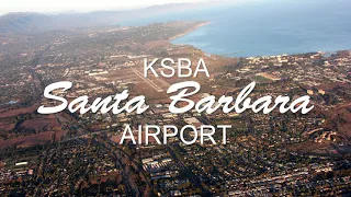 Flying with Tony Arbini into the Santa Barbara Municipal Airport (KSBA)-Santa Barbara, California