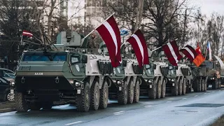 Latvijas Republikas proklamēšanas 104. gadadiena. Militārā parāde