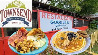GOOD VIBES "On The River" Restaurant Townsend Tn