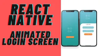 React Native UI | Welcome Screen | Animated Login | EP-01 | Speed Code