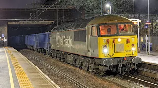 Railways 2023 – DCR 56091 train failure at Bryn (6M89 Middleton Towers to Ravenhead Sidings)