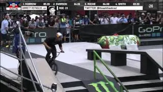 Garrett Reynolds Qualifies First In BMX Street