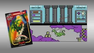 The Silverbird Selection Game Review - Rainbow Dragon (Commodore 64)
