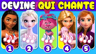 🎙️ Devine qui CHANTE...! 🎤🎶 | Quiz Disney | Vaiana, Elsa, Raiponce, Mirabelle, Ariel, Troll 3, Mario