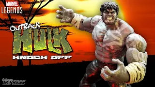 Marvel Legends Knock Off Outback Hulk Action Figure Review