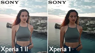 Sony Xperia 1 II VS Sony Xperia 1 Camera Test Comparison!!