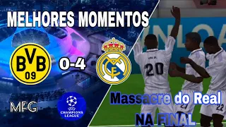 Borussia Dortmund - Real Madrid: FINAL da Liga dos Campeões, Temporada 23/24 (Fifa 14 Mod 2023)