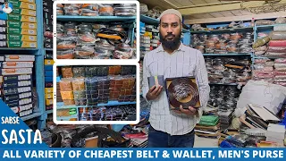 Amazing Collection of Belts & Mens Wallet Cheapest Rate in Kolkata | Biggest Wholesaler