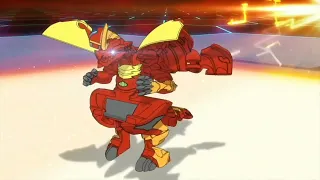 Bakugan armored alliance Drago x auxillataur Stoic