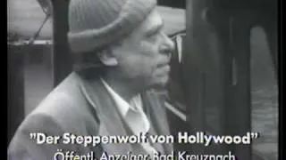 Its good to be back - Bukowski in Hamburg 1978