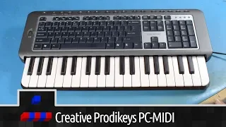 Hybrid Keyboard - Creative Prodikeys PC-MIDI