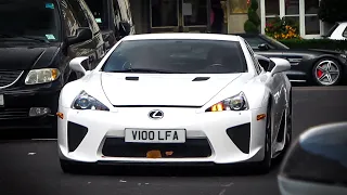 Supercars in London - #CSATW223 [LFA, SVJ, 488 Pista, 992 Turbo S, 600LT, Huracan EVO, AMG GTR]