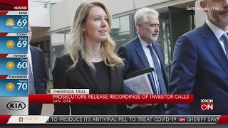 Elizabeth Holmes audio tapes released by prosecutors