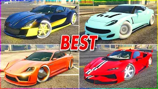 Top 5 BEST Sports Cars In GTA 5 Online! (Best Sports Cars To Buy)