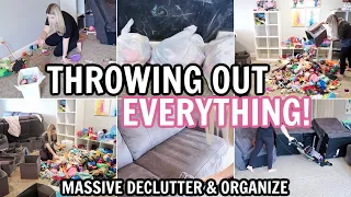 MASSIVE DECLUTTER & ORGANIZE | CLEAN WITH ME | DECLUTTERING & ORGANIZING MOTIVATION | ALEAH MARTINS