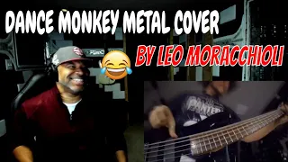 Dance Monkey metal cover by Leo Moracchioli feat  Rabea & Hannah - Producer Reaction