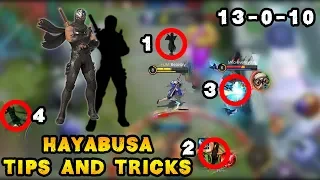 Hayabusa Tips And Tricks | Mobile Legends Bang Bang