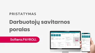 Darbuotojų savitarnos portalo pristatymas | Softera.PAYROLL