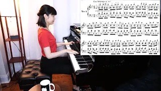 Sight-reading Chopin - new piece for me!🧐😍 | Tiffany Vlogs #124
