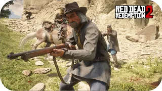 Lemoyne Raiders vs US Army American Civil War | Red Dead Redemption 2 NPC Fights Mods