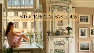 A Week in Stockholm, Sweden | solo travel, flea markets, decor hauls, airbnb tour, self care!