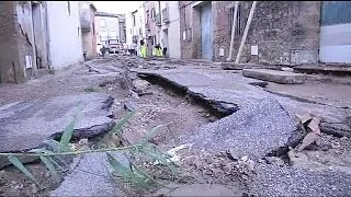 Violents orages et pluies diluviennes dans le Sud de la France