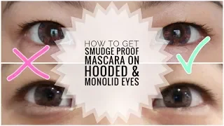 How To Stop Mascara From Smudging On Hooded Eyes & Monolids