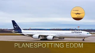 AIRBUS A340-600  |  LUFTHANSA BOEING 787-9  |  Planespotting at Munich Airport 2023   |  A350 B777