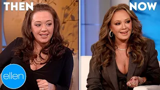 Then and Now: Leah Remini's First and Last Appearances on 'The Ellen Show'