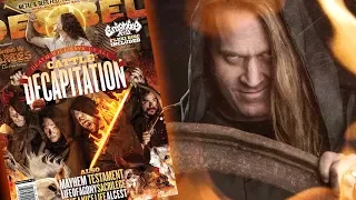 Travis Ryan of CATTLE DECAPITATION Discusses "Death Atlas" and Their Decibel Magazine Cover Debut