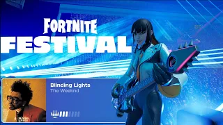 Fortnite Festival "Blinding Lights"