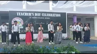 St.Joseph college Ukhrul Dist. ( Teacher's Day) slow dance
