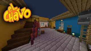 La vecindad del chavo en Minecraft