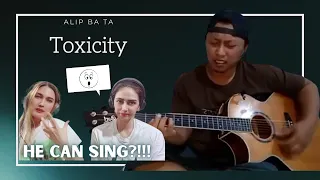 Our reaction to ALIP BA TA fingerstyle cover of ‘Toxicity’ | Reaksi kami terhadap ALIP BA TA👏🏻👏🏻