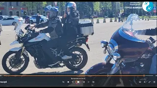"Дорожные братья" открыли сезон мотопробегом по главной улице Жуковского