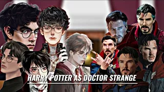 Characters Harry Potter react to Harry as Doctor Strange [AU] [ENG|RU] [1/1]