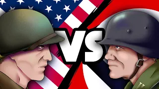 US vs German Squads (Mid-1944) Who was Superior?  | Animated History