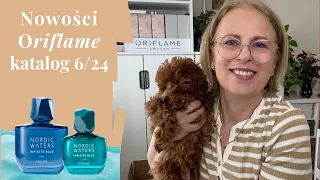 Nowości Oriflame katalog 6/2024 - NEW Nordic Waters Infinite Blue • Super Szal • Podkład Theone GLOW