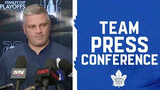 Maple Leafs Media Availability Playoff Practice | April 28, 2024