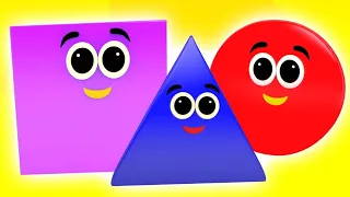 Shapes song | shapes rhymes | we are shapes | shape songs for kids | Kids Learning Station