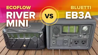 EcoFlow RIVER Mini vs BLUETTI EB3A: Best small power station in 2022